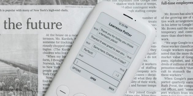 Штука дня: стильний антісмартфон з екраном E-Ink від розробника «Відьмака»