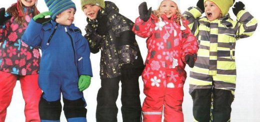 теплая детская одежда